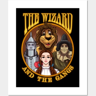 The Wizard And The Gangs Artwork Posters and Art